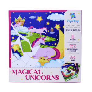Sticker Puzzle - Magical Unicorns