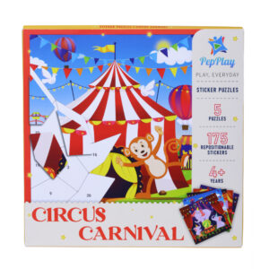 Sticker Puzzle - Circus Carnival