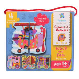 My First Touch & Feel Puzzles - Vehicles
