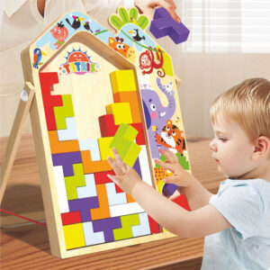3 in 1 Wooden Tetris
