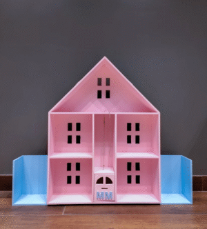 Doll House (2-Storeyed + Movable Lift)