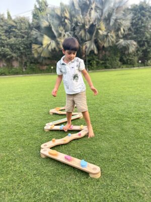 Kidstack Balance Beam | Wooden | Montessori